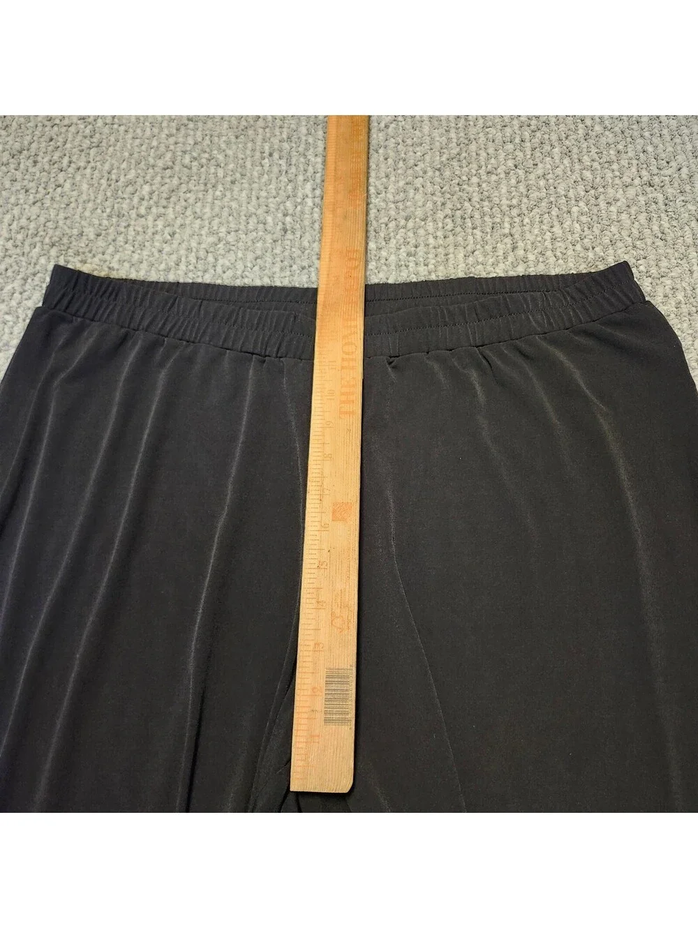 Michael Kors Black Straight Leg Pants Size 2X Elastic Waist
